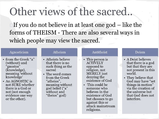 gods of different religions religious worldview example